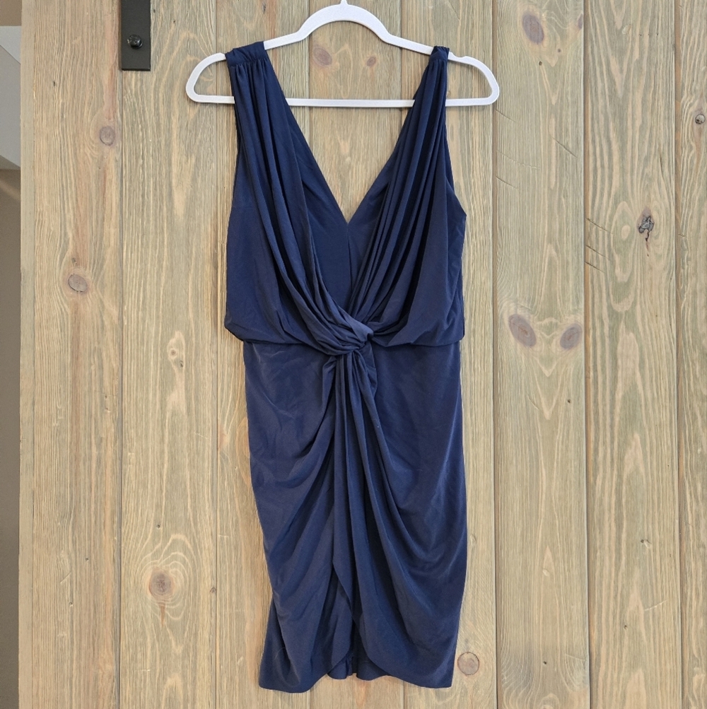 MISA Knot Mini Dress
